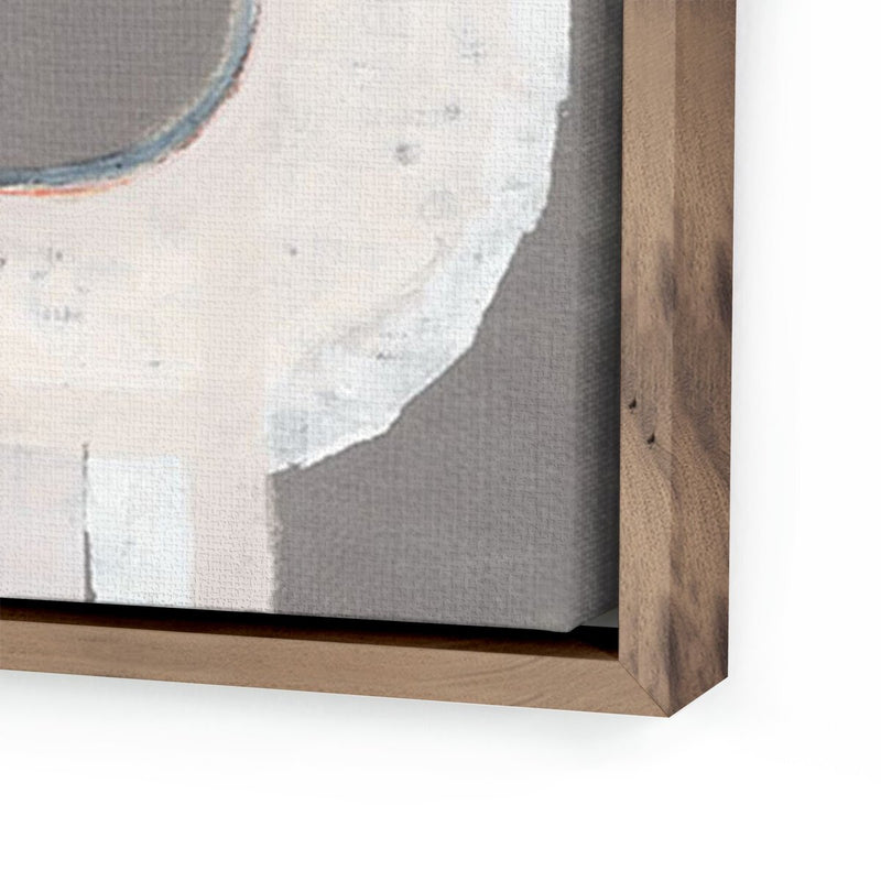 With Love II by Raoul Morren - Rustic Walnut Floater