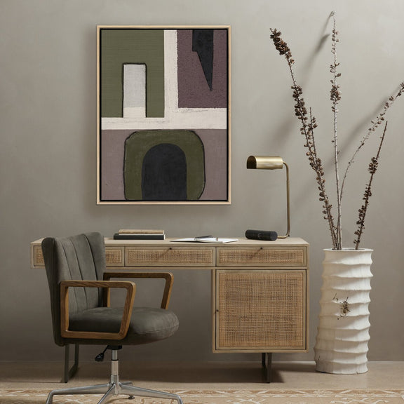 With Love III by Raoul Morren - White Oak Floater