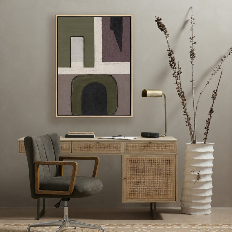 With Love III by Raoul Morren - White Oak Floater