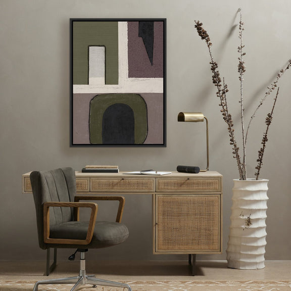 With Love III by Raoul Morren - Black Maple Floater