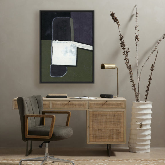 With Love IV by Raoul Morren - Black Maple Floater