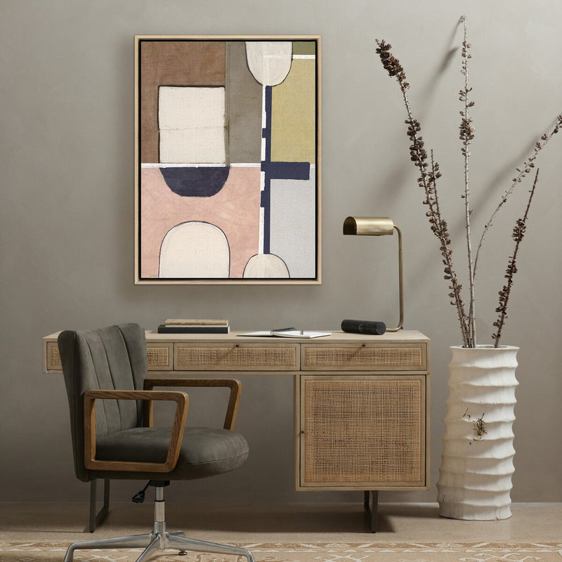 With Love V by Raoul Morren - White Oak Floater