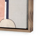With Love V by Raoul Morren - Rustic Walnut Floater