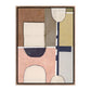With Love V by Raoul Morren - Rustic Walnut Floater