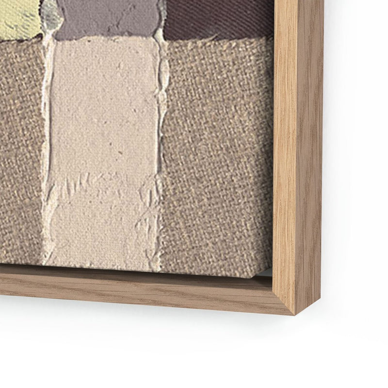 Textile 1 by Raoul Morren - White Oak Floater