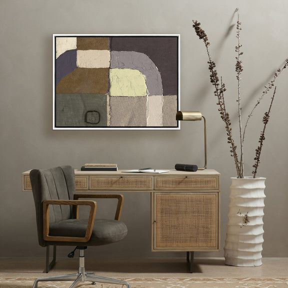 Textile 1 by Raoul Morren - White Maple Floater