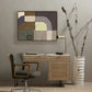Textile 1 by Raoul Morren - Rustic Walnut Floater