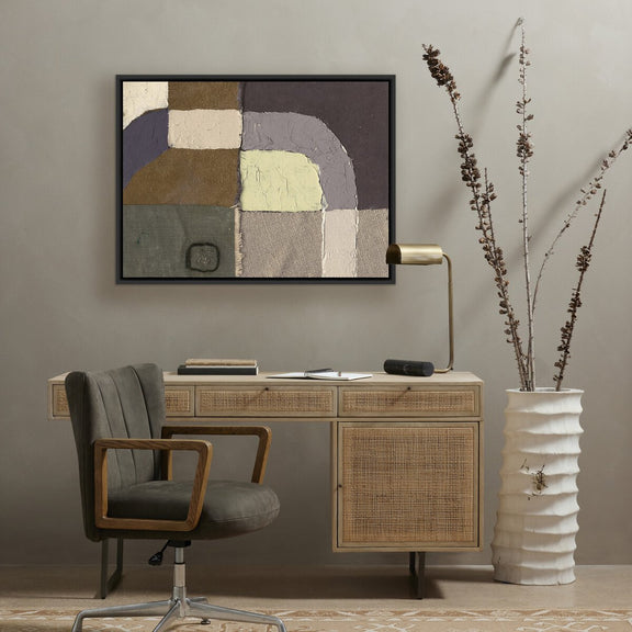 Textile 1 by Raoul Morren - Black Maple Floater