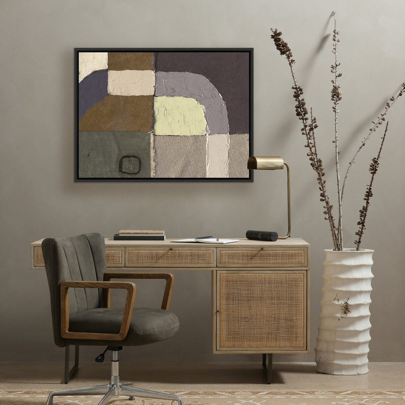Textile 1 by Raoul Morren - Black Maple Floater
