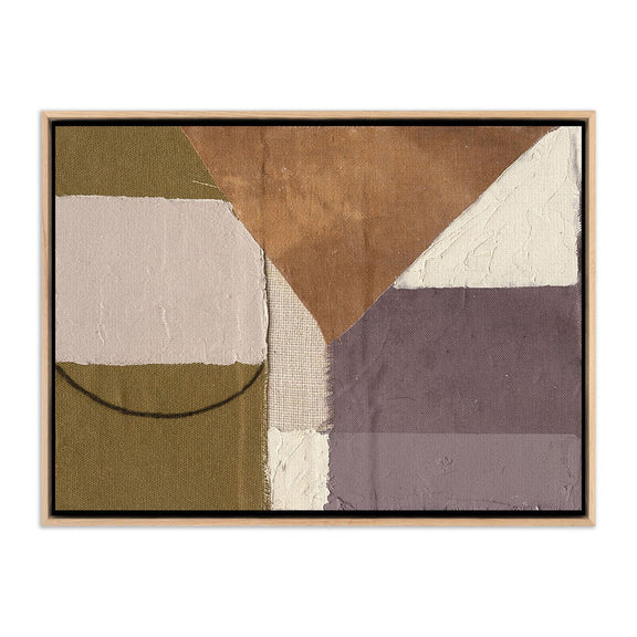 Textile 3 by Raoul Morren - White Oak Floater
