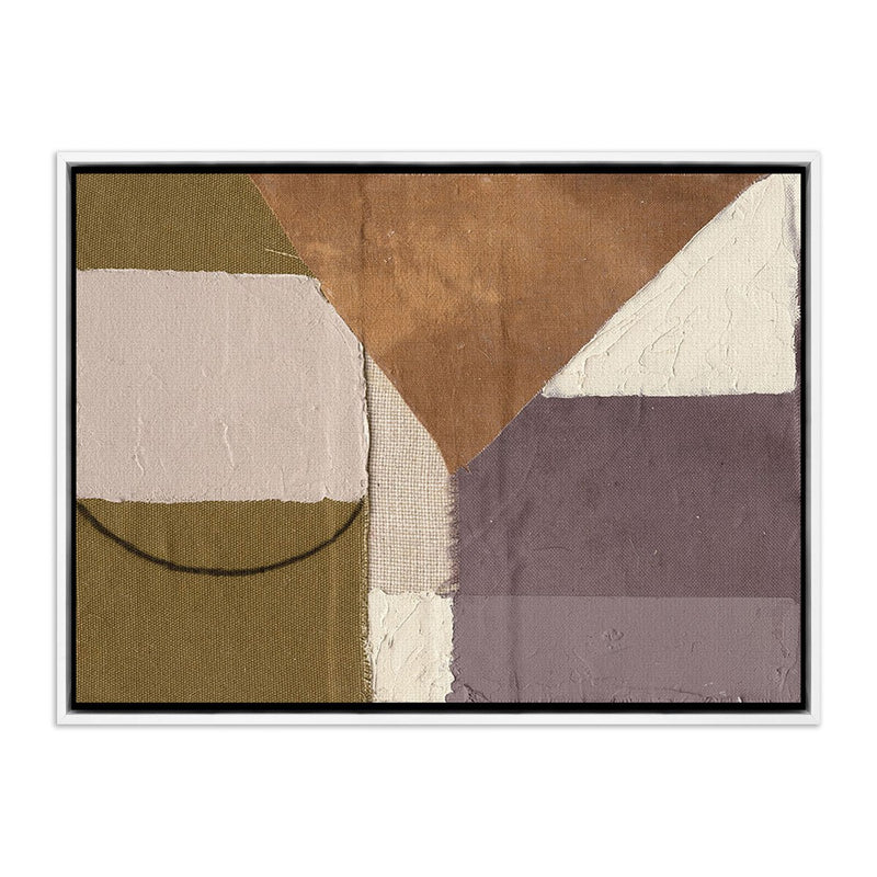 Textile 3 by Raoul Morren - White Maple Floater