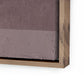 Textile 3 by Raoul Morren - Rustic Walnut Floater