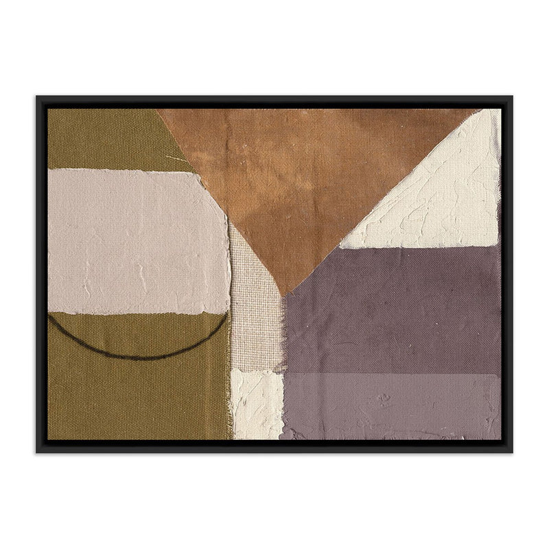 Textile 3 by Raoul Morren - Black Maple Floater