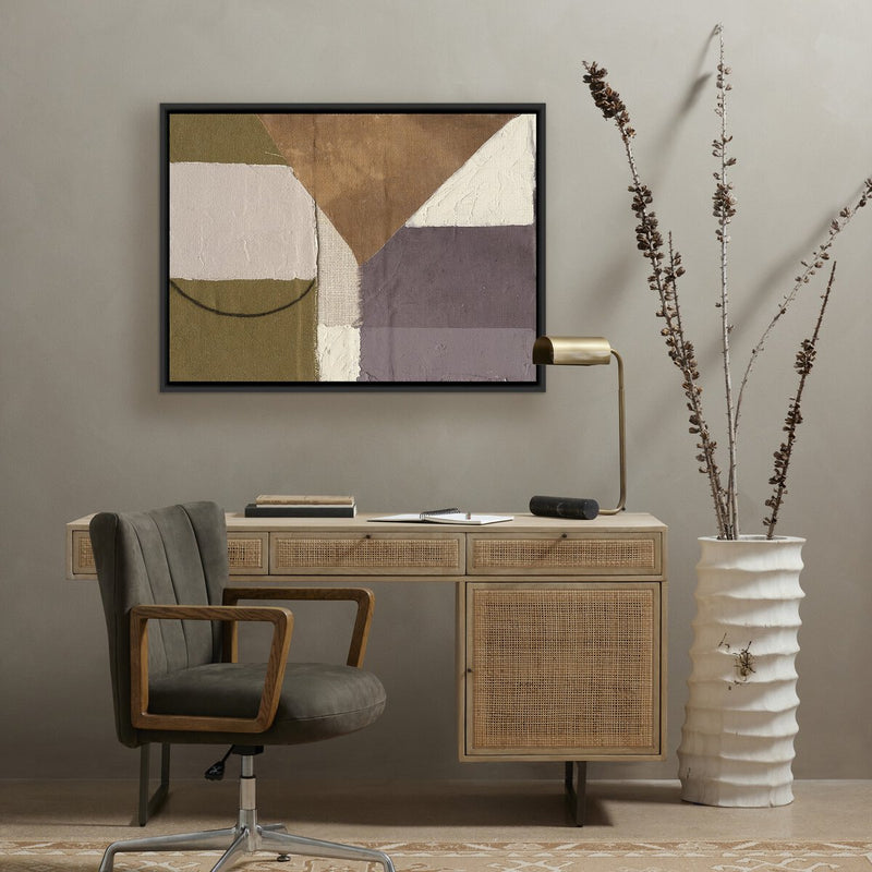Textile 3 by Raoul Morren - Black Maple Floater