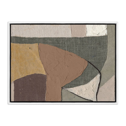 Textile 4 by Raoul Morren - White Maple Floater
