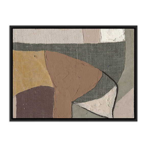 Textile 4 by Raoul Morren - Black Maple Floater
