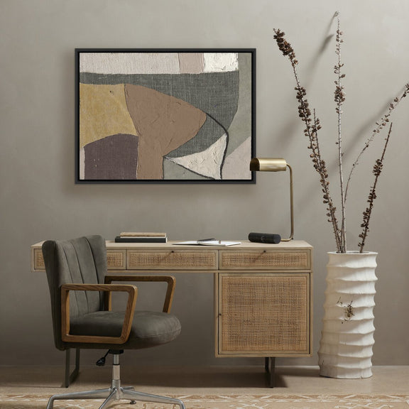 Textile 4 by Raoul Morren - Black Maple Floater