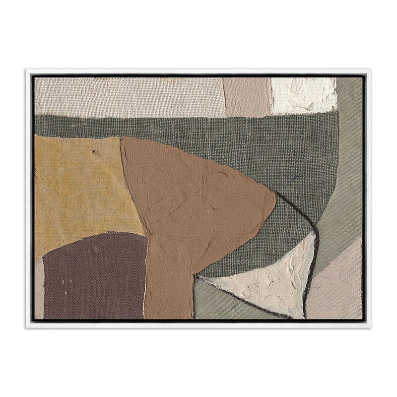 Textile 4 by Raoul Morren - White Maple Floater