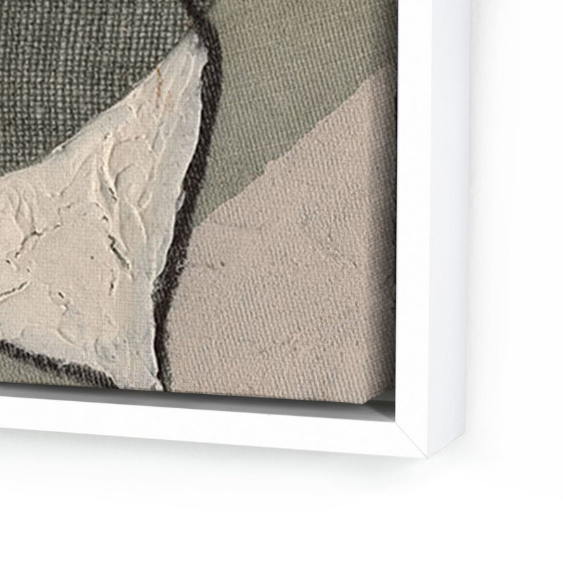 Textile 4 by Raoul Morren - White Maple Floater