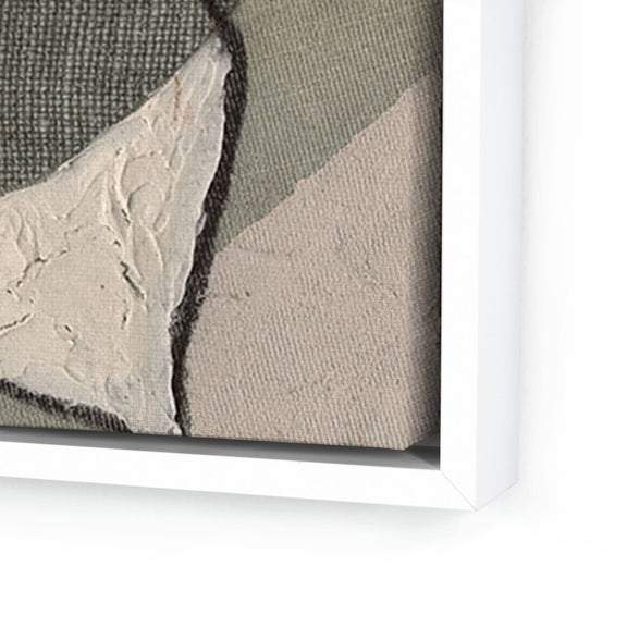 Textile 4 by Raoul Morren - White Maple Floater