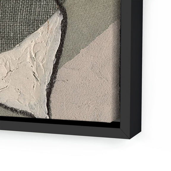 Textile 4 by Raoul Morren - Black Maple Floater