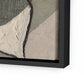Textile 4 by Raoul Morren - Black Maple Floater