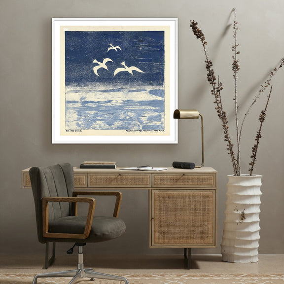 See Gulls by Pepi Sprohge - White Maple