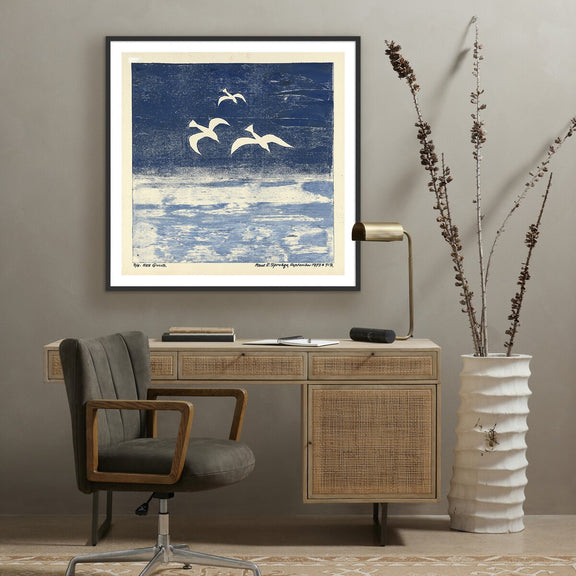 See Gulls by Pepi Sprohge - Black Maple