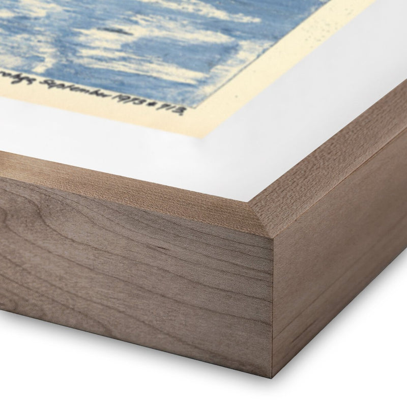 See Gulls by Pepi Sprohge - Rustic Walnut