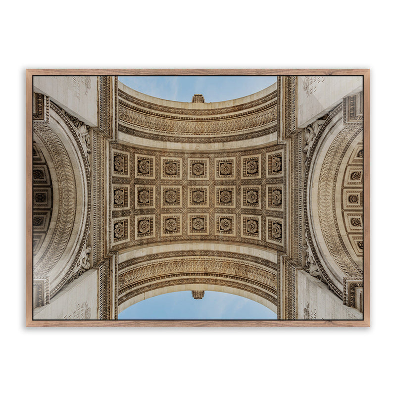 Arc De Triumphe by Guy Sargent — Rustic Walnut Floater