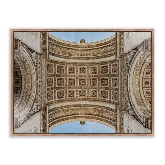 Arc De Triumphe by Guy Sargent — Rustic Walnut Floater