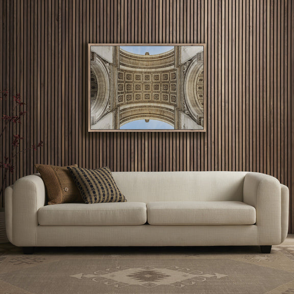 Arc De Triumphe by Guy Sargent — Rustic Walnut Floater