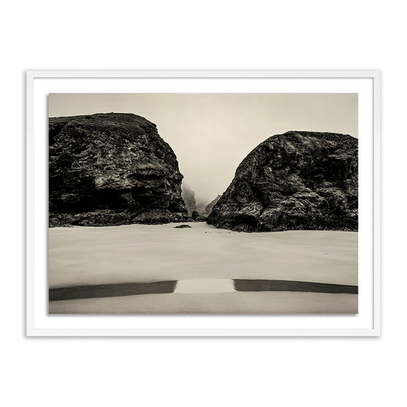 Bedruthan Steps by Guy Sargent - White Maple
