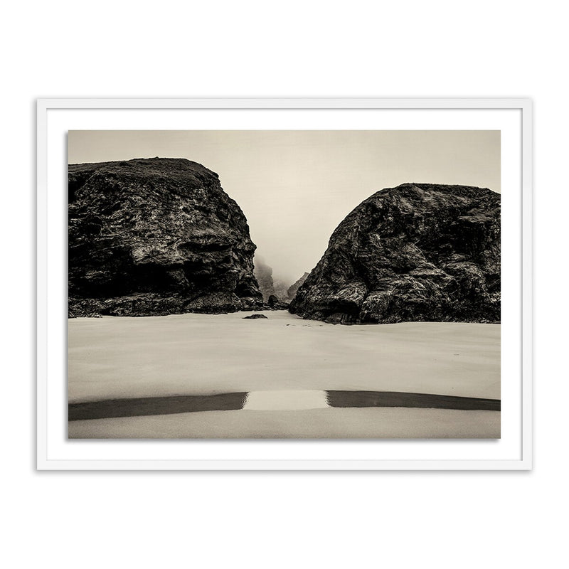 Bedruthan Steps by Guy Sargent - White Maple