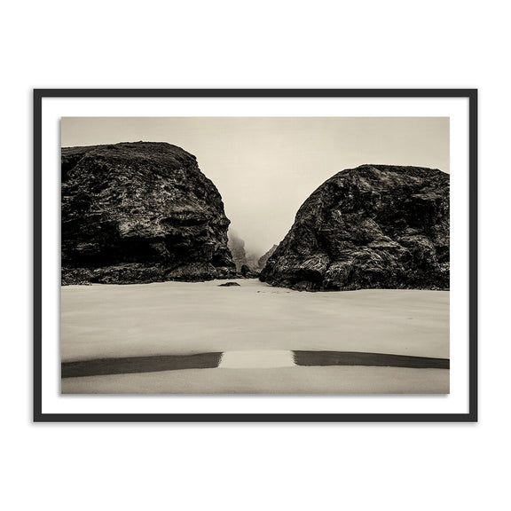 Bedruthan Steps by Guy Sargent - Black Maple