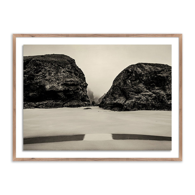Bedruthan Steps by Guy Sargent - Rustic Walnut