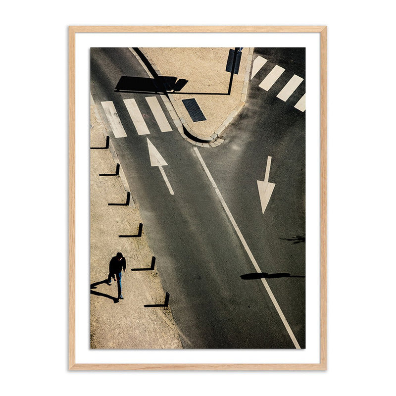 The Road - Caen by Guy Sargent - White Oak