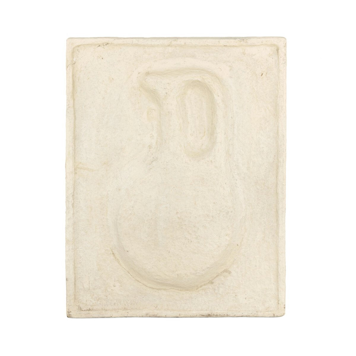 Vase Relief Sculpture II - Natural Paper Mache