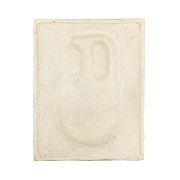 Vase Relief Sculpture II - Natural Paper Mache