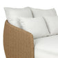 Maven Outdoor Double Chaise - Faux Hyacinth