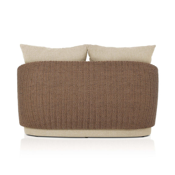 Maven Outdoor Double Chaise - Faux Dark Hyacinth
