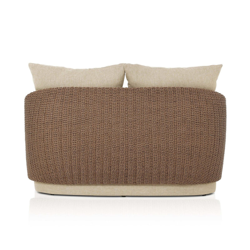 Maven Outdoor Double Chaise - Faux Dark Hyacinth