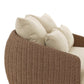 Maven Outdoor Double Chaise - Faux Dark Hyacinth