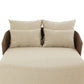 Maven Outdoor Double Chaise - Faux Dark Hyacinth