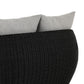 Maven Outdoor Double Chaise - Faux Black Hyacinth