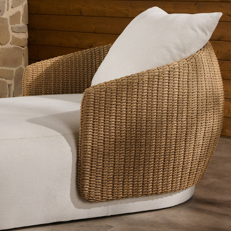 Maven Outdoor Chaise - Alessi Linen