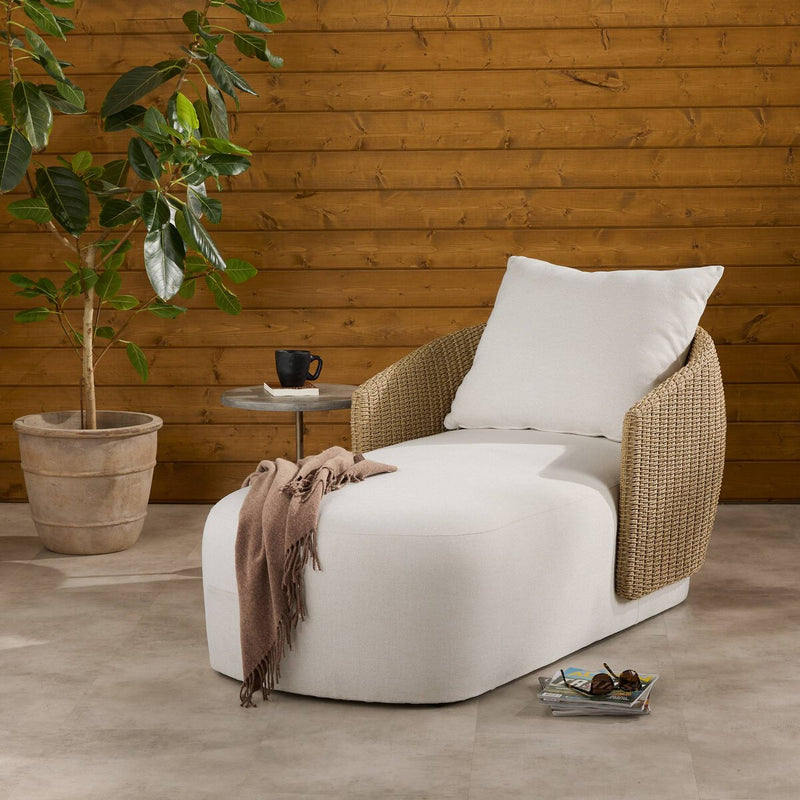 Maven Outdoor Chaise - Alessi Linen