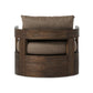 Jackson Outdoor Swivel Chair - Ellor Brown