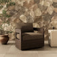 Jackson Outdoor Swivel Chair - Ellor Brown
