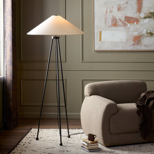 Waldorf Floor Lamp - Matte Black